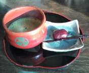 お抹茶with水戸の梅。.jpg